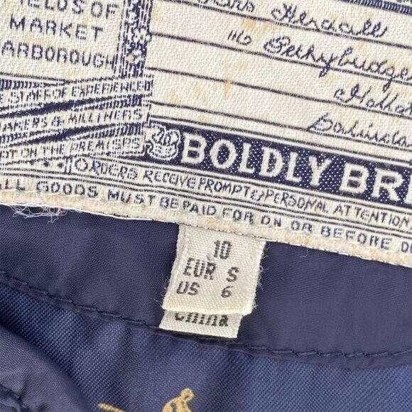 Joules Women's Quilted Jacket Navy Blue Size 6 Mid-Length Casual - Picture 12 of 12